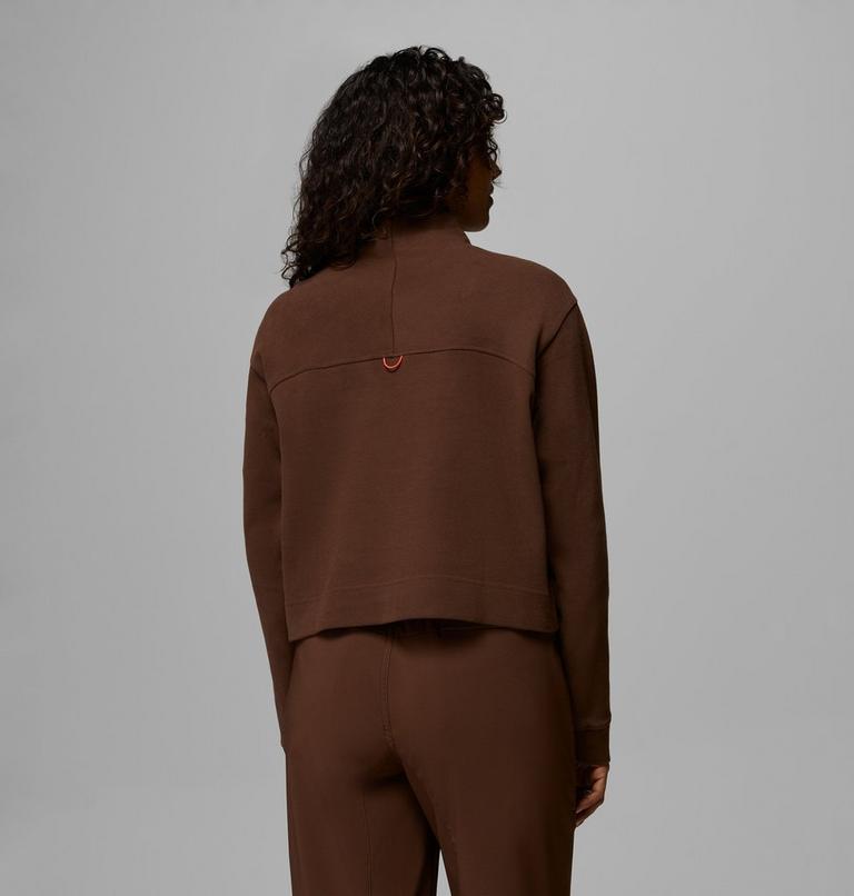 Women's Sauvie Sky Sweatshirt, Color: Tobacco, image 3