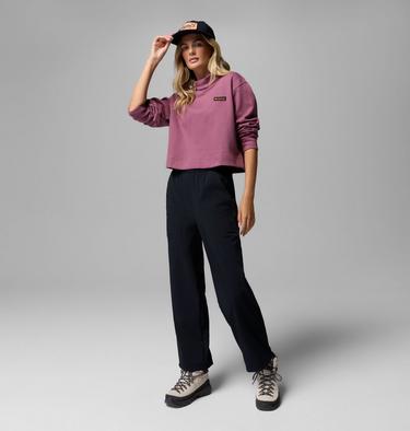 Women's Sauvie Sky Sweatshirt, Color: Antique Mauve, image 2