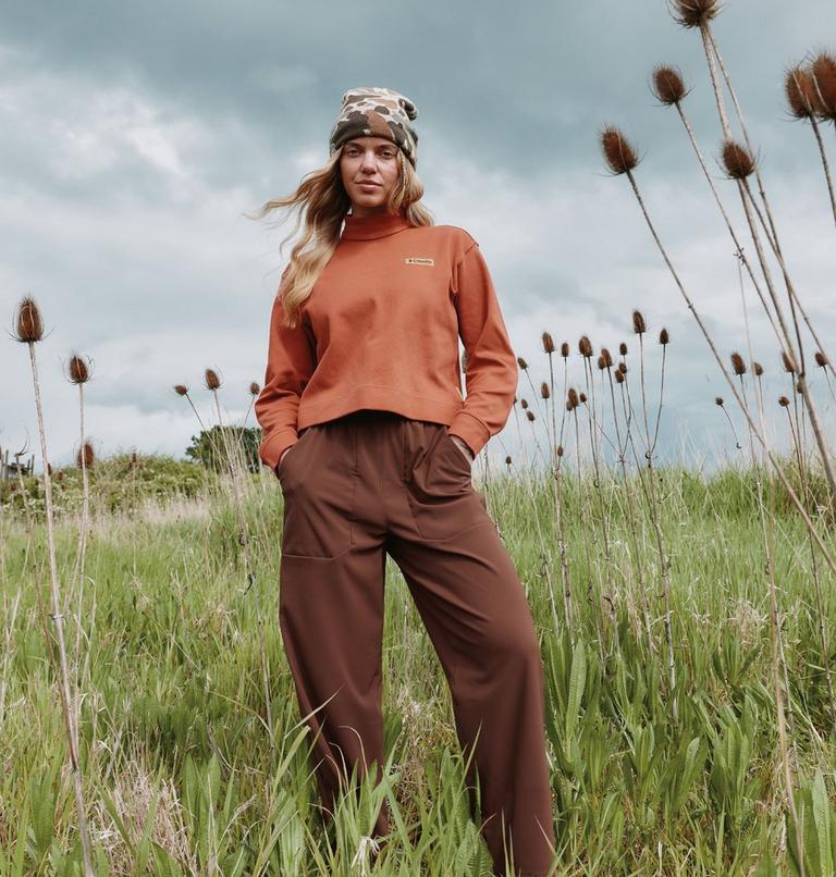 Women's Sauvie Sky Guide Trousers, Color: Tobacco, image 7