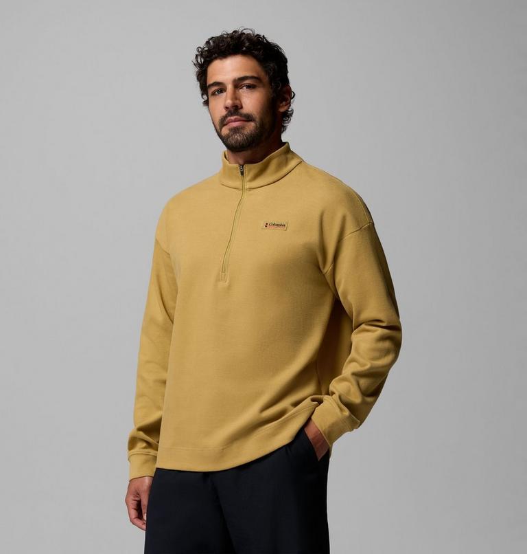 Men's Sauvie Sky Half Zip Overshirt, Color: Glaze, image 4