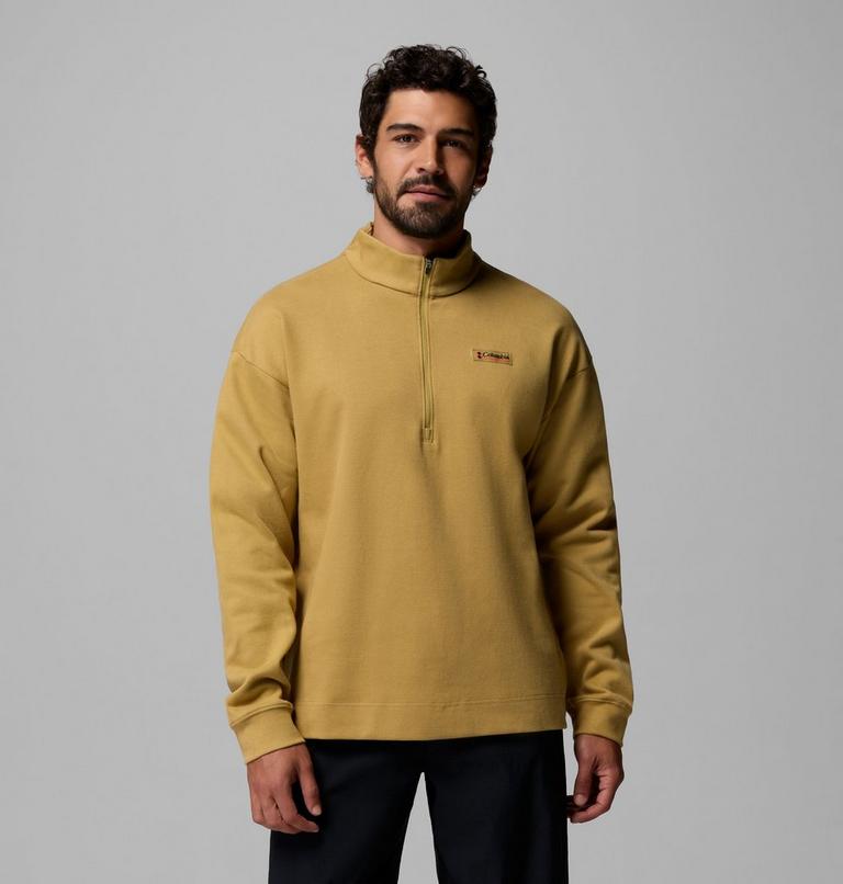 Men's Sauvie Sky Half Zip Overshirt, Color: Glaze, image 1