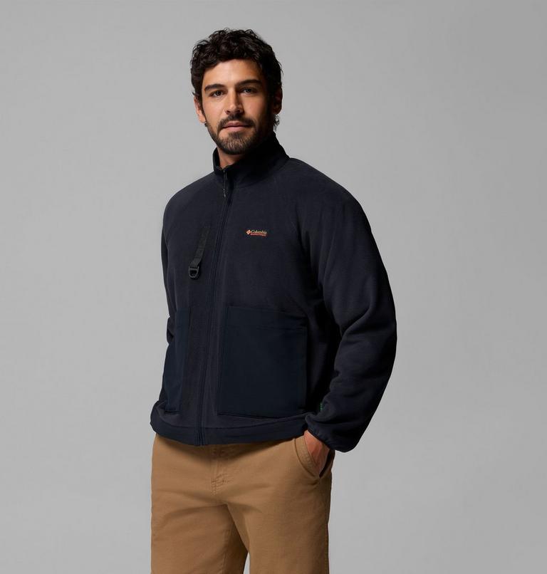 Men's Sauvie Sky Fleece Jacket, Color: Black, image 4