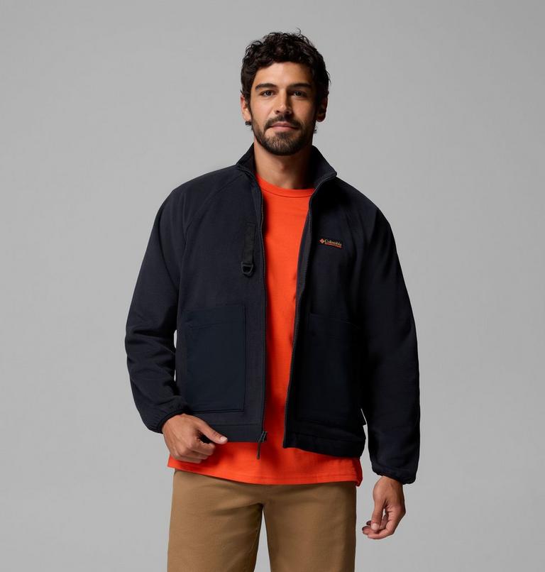 Men's Sauvie Sky Fleece Jacket, Color: Black, image 5
