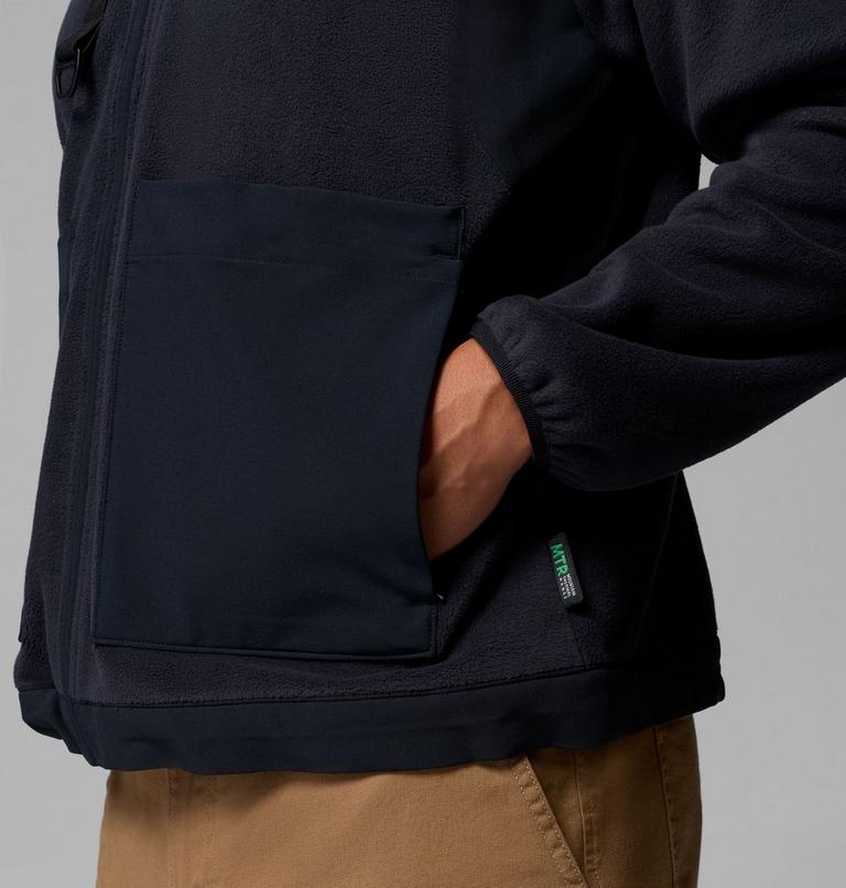 Men's Sauvie Sky Fleece Jacket, Color: Black, image 7
