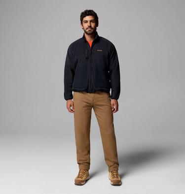 Men's Sauvie Sky Fleece Jacket, Color: Black, image 4