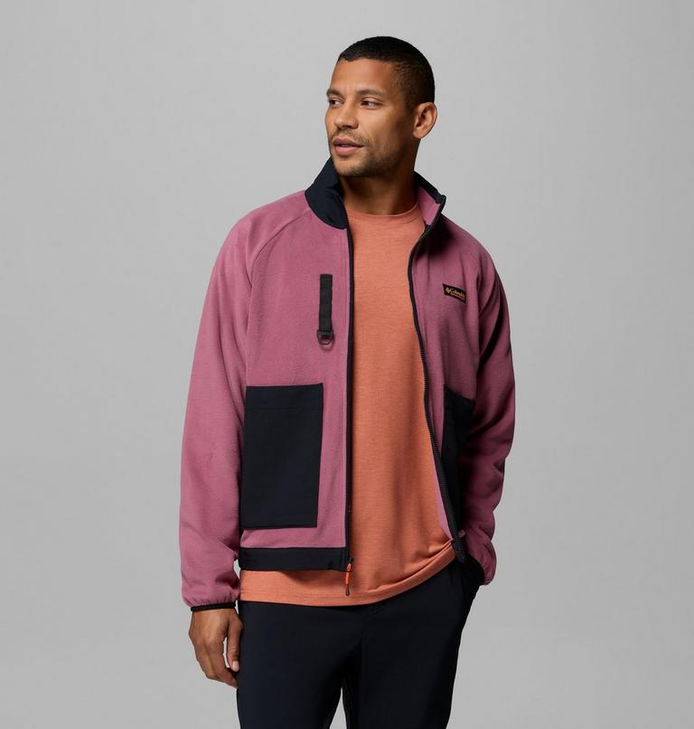 Men's Sauvie Sky Fleece Jacket, Color: Antique Mauve, image 5