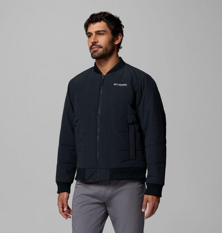 Men's Timberline Tough Bomber Jacket, Color: Black, image 4