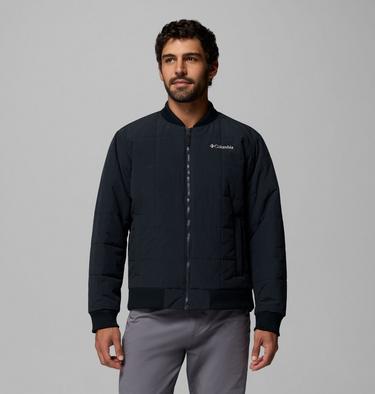 Men's Timberline Tough Bomber Jacket, Color: Black, image 3