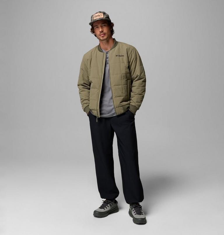 Men's Timberline Tough Bomber Jacket, Color: Stone Green, image 7