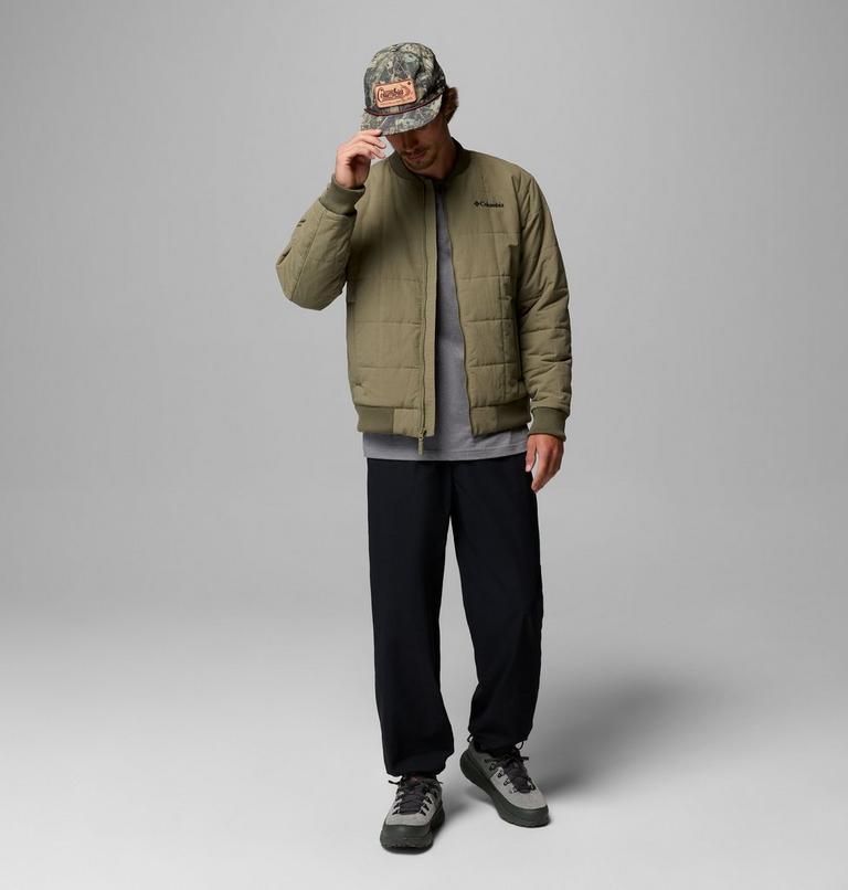 Men's Timberline Tough Bomber Jacket, Color: Stone Green, image 8