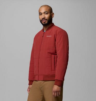 Men's Timberline Tough Bomber Jacket, Color: Red Oxide, image 4