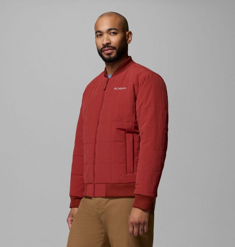 Men's Timberline Tough Bomber Jacket, Color: Red Oxide, image 4
