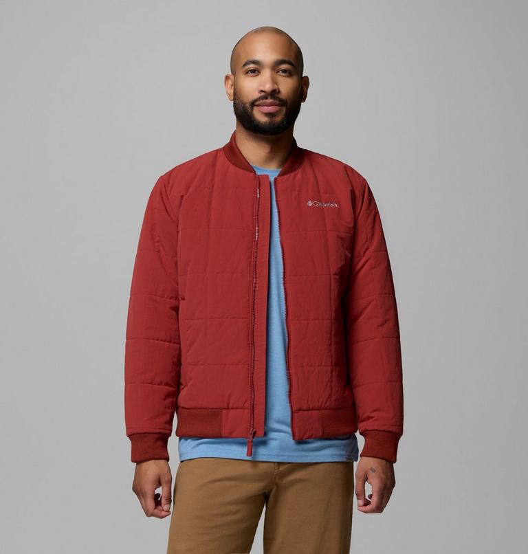 Men's Timberline Tough Bomber Jacket, Color: Red Oxide, image 5