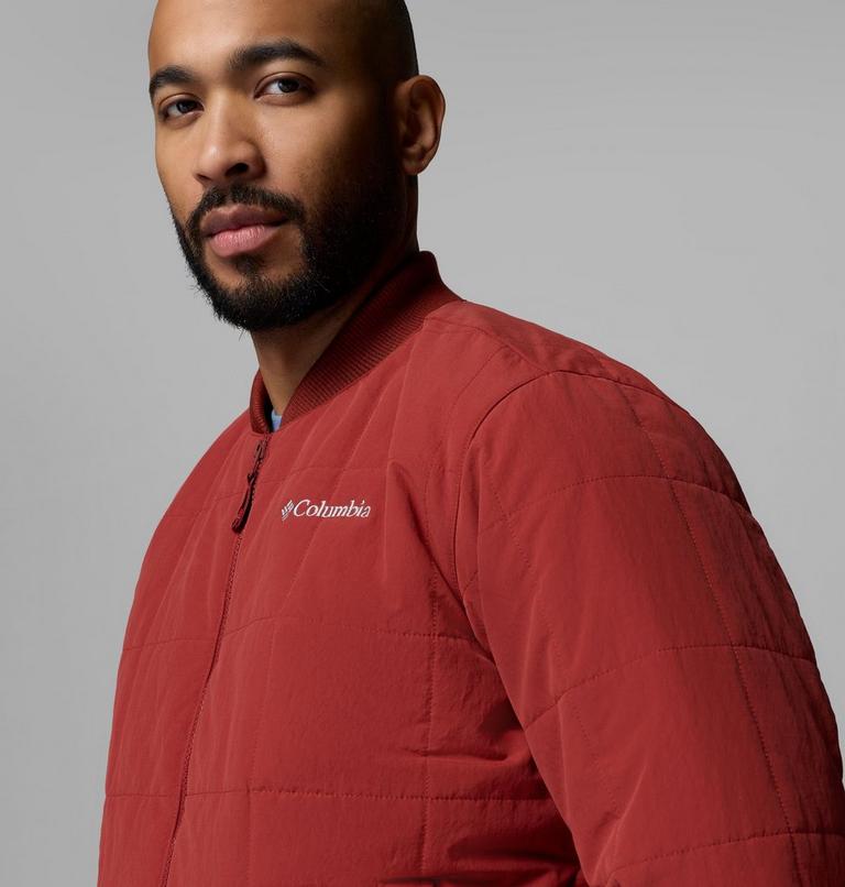 Men's Timberline Tough Bomber Jacket, Color: Red Oxide, image 6