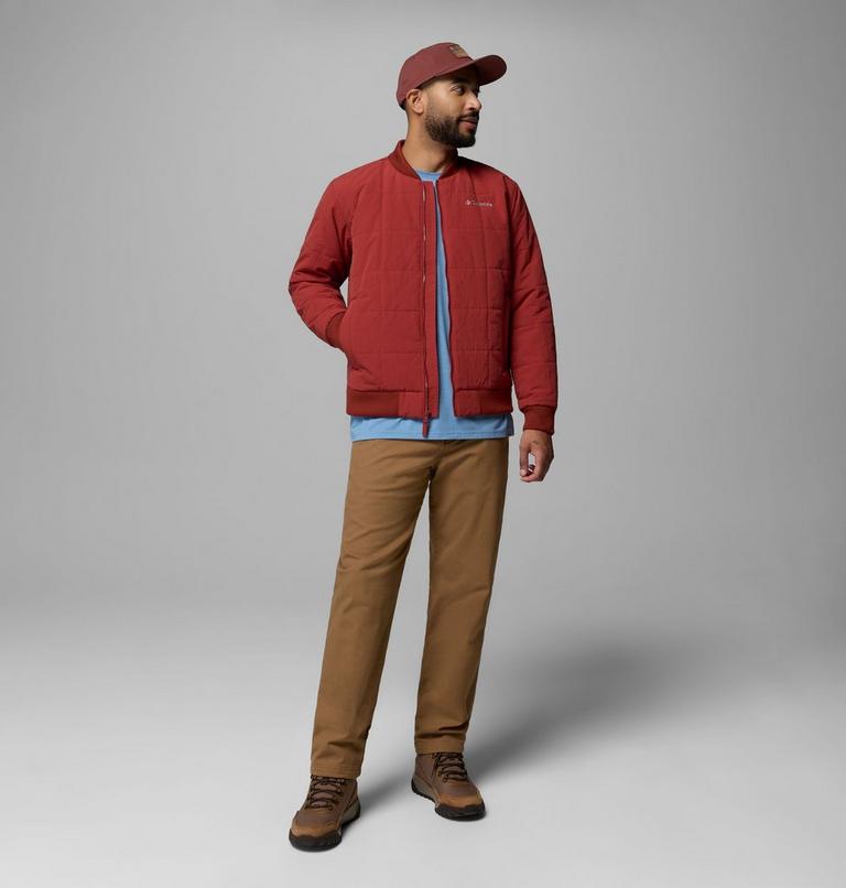 Men's Timberline Tough Bomber Jacket, Color: Red Oxide, image 2
