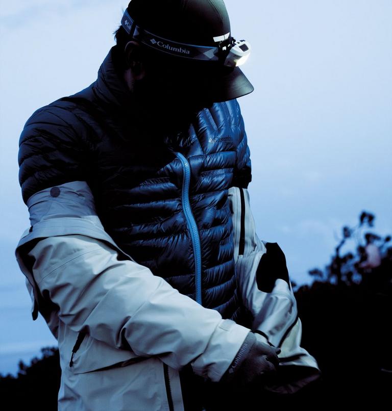 Men's Endevour Mountain Packable Down Jacket, Color: Phoenix Blue, image 14
