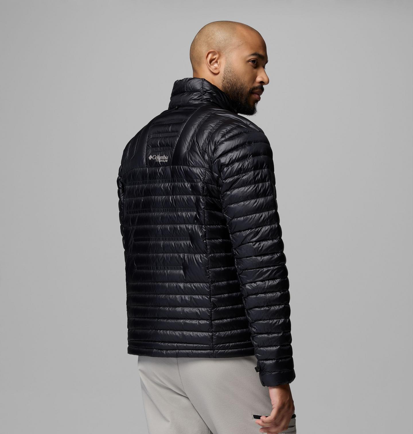 Мужская куртка Columbia Endevour Mountain Down Jacket, цвет: Чёрный — фото 3