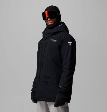 Men's Platinum Peak Insulated Ski Jacket, Color: Black, image 4