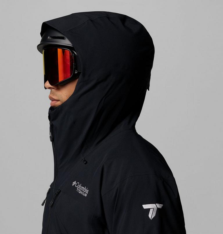 Men's Platinum Peak Insulated Ski Jacket, Color: Black, image 8