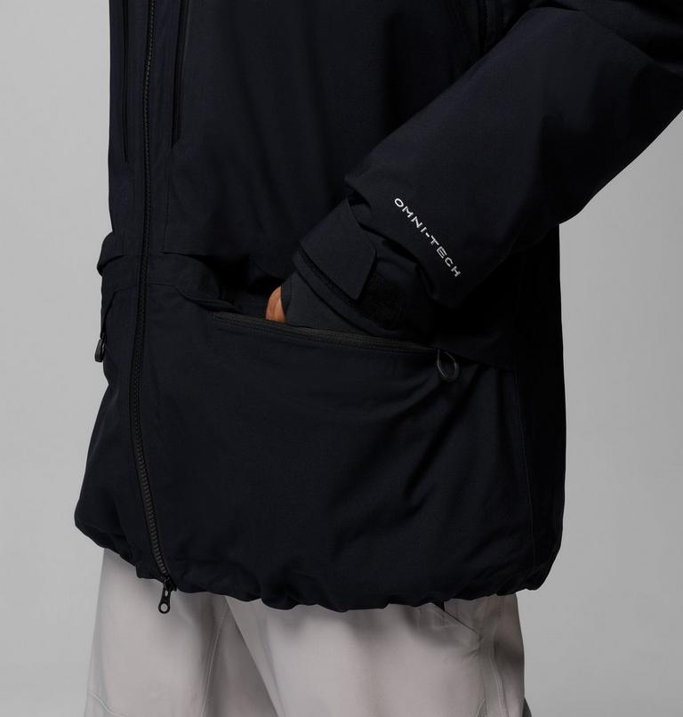 Men's Platinum Peak Insulated Ski Jacket, Color: Black, image 10