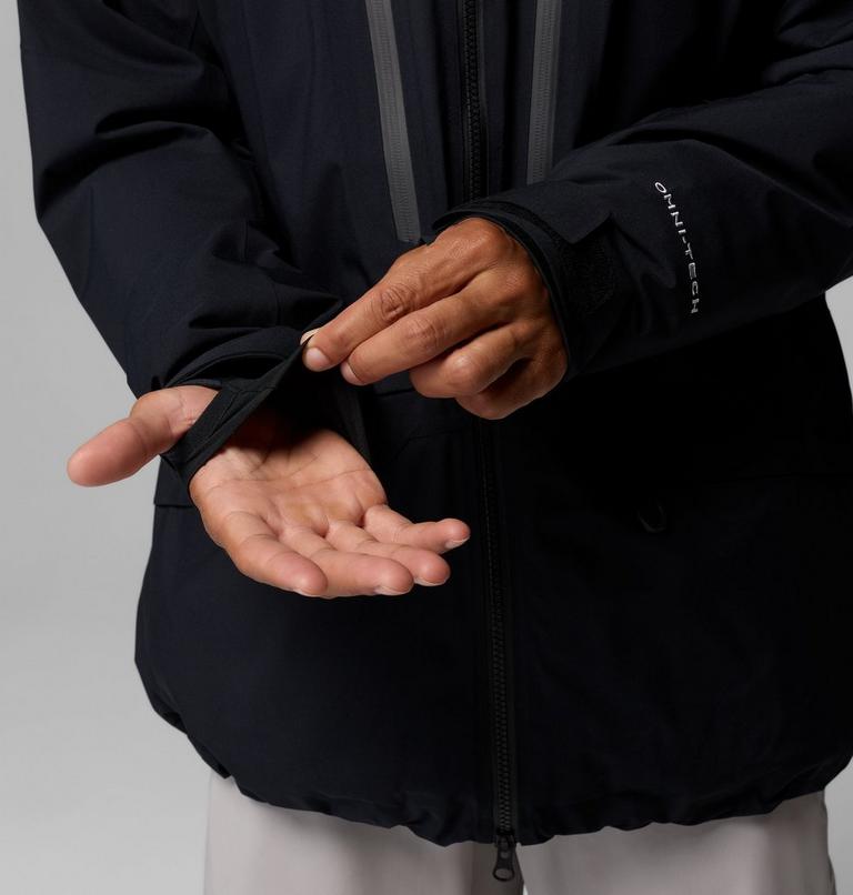 Men's Platinum Peak Insulated Ski Jacket, Color: Black, image 11