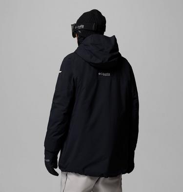 Men's Platinum Peak Insulated Ski Jacket, Color: Black, image 3