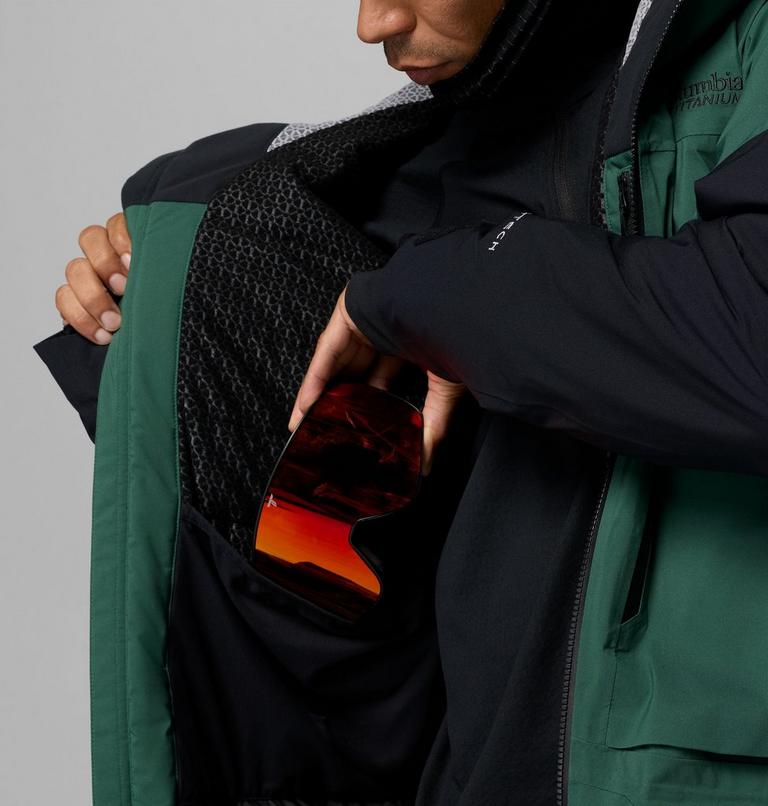 Veste de Ski Isol&eacute;e Platinum Peak Homme, Color: Rain Forest, Black, image 13