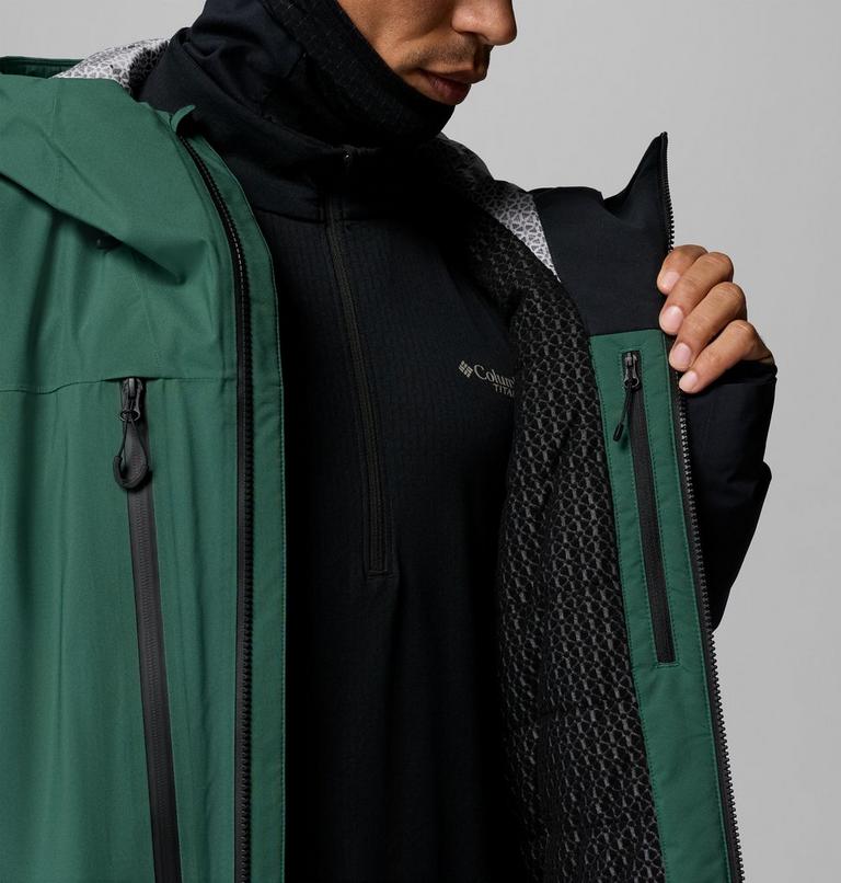 Veste de Ski Isol&eacute;e Platinum Peak Homme, Color: Rain Forest, Black, image 6