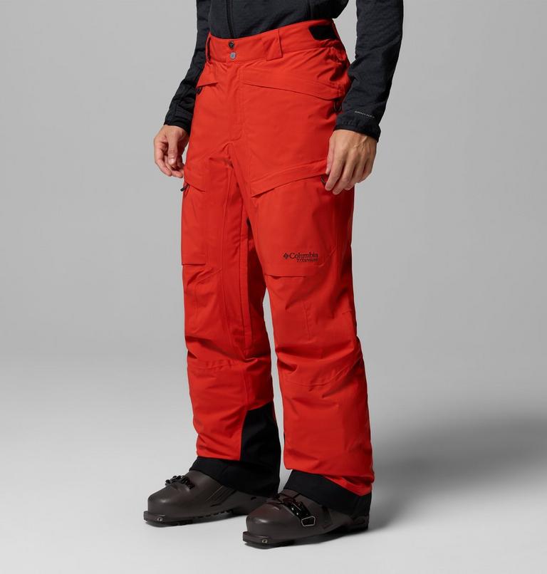 Men's Platinum Peak Insulated Ski Trousers, Color: Super Sonic, image 4