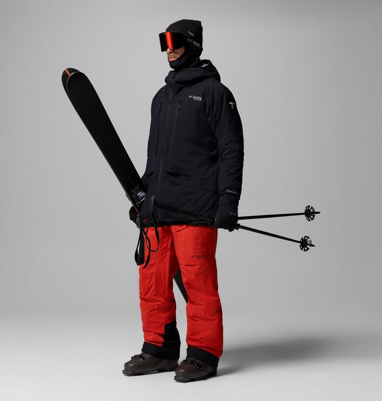 Men's Platinum Peak Insulated Ski Trousers, Color: Super Sonic, image 2