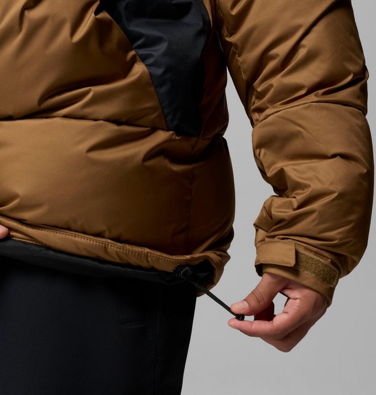 Men's Slope Style II Puffer Ski Jacket, Color: Black, Tobacco, Delta, image 12