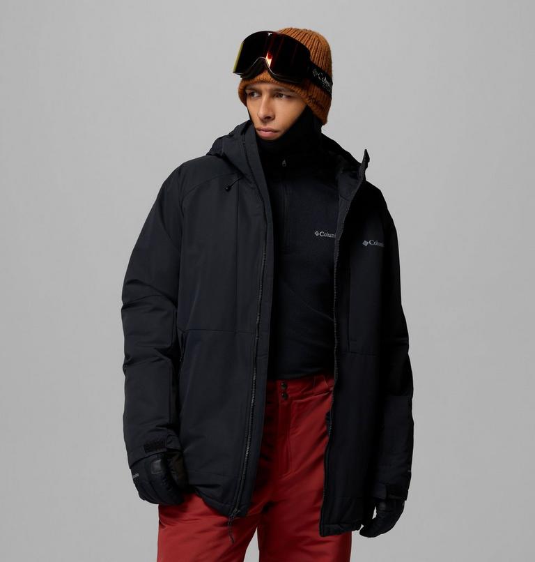 Men's Alpine Echo Insulated Ski Jacket, Color: Black, image 13