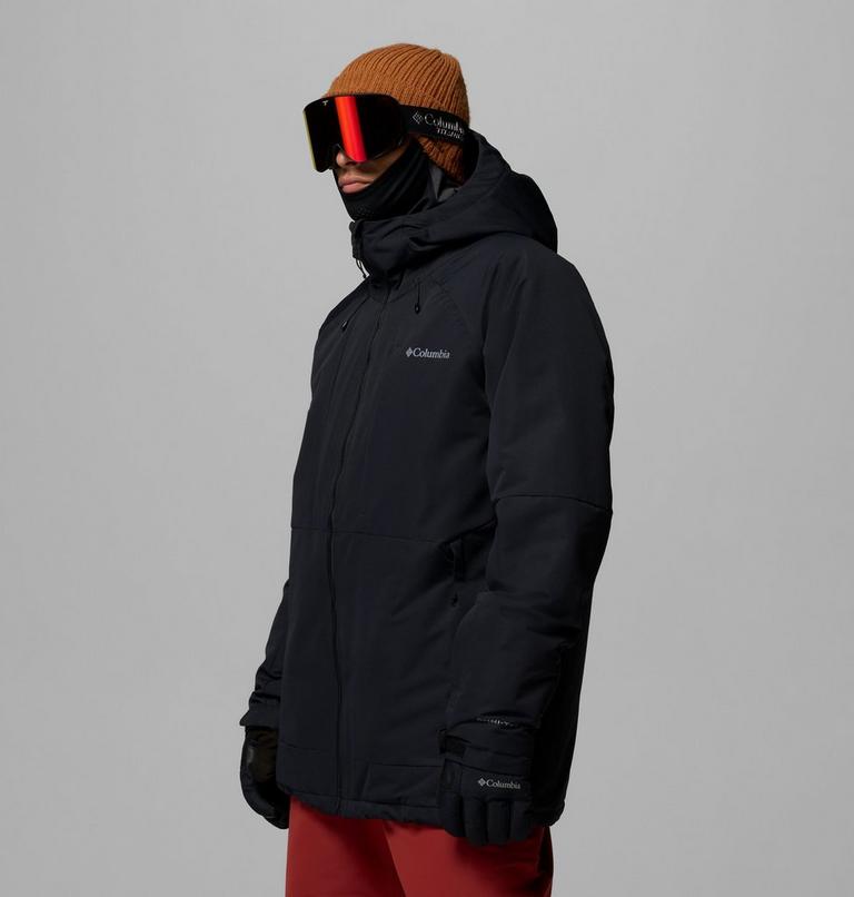 Men's Alpine Echo Insulated Ski Jacket, Color: Black, image 4