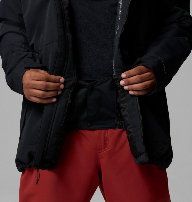 Men's Alpine Echo Insulated Ski Jacket, Color: Black, image 7