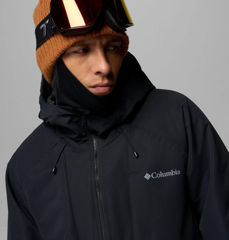 Men's Alpine Echo Insulated Ski Jacket, Color: Black, image 8
