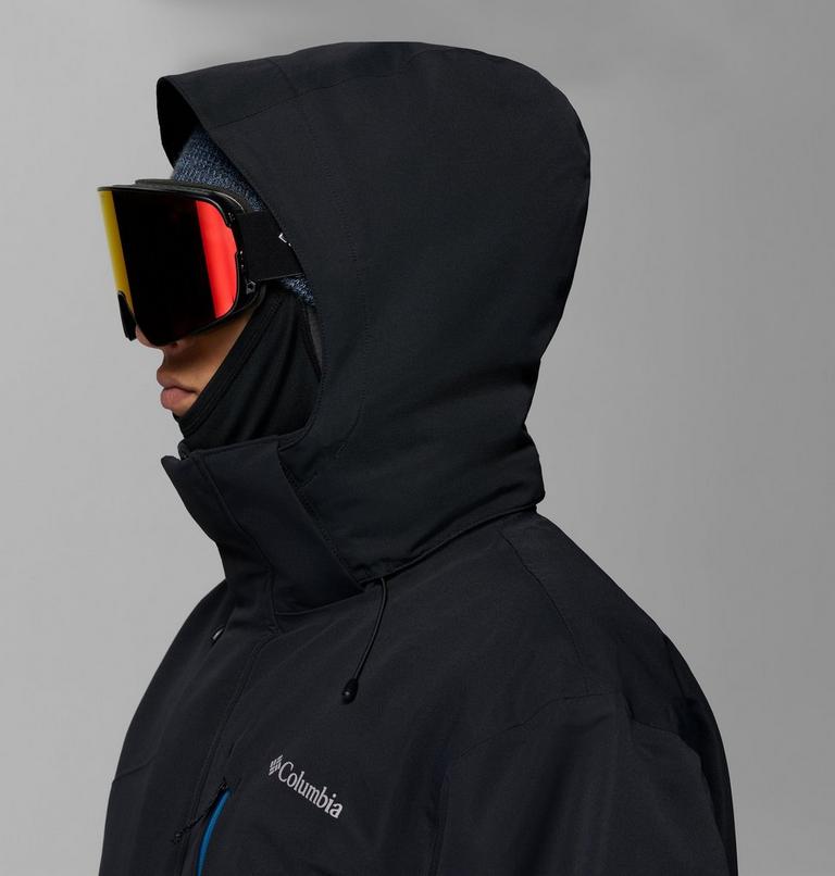 Men's Last Tracks III Insulated Ski Jacket, Color: Black, Phoenix Blue, image 13