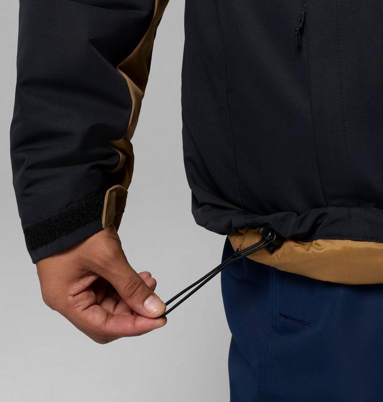 Men's Last Tracks III Insulated Ski Jacket, Color: Delta, Black, image 16