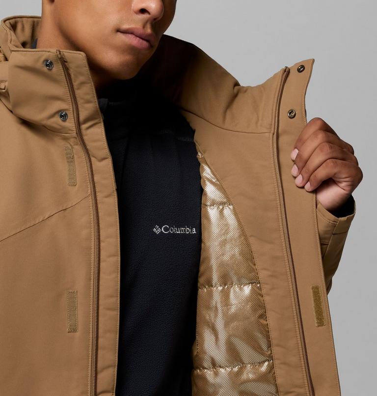 Men's Last Tracks III Insulated Ski Jacket, Color: Delta, Black, image 5