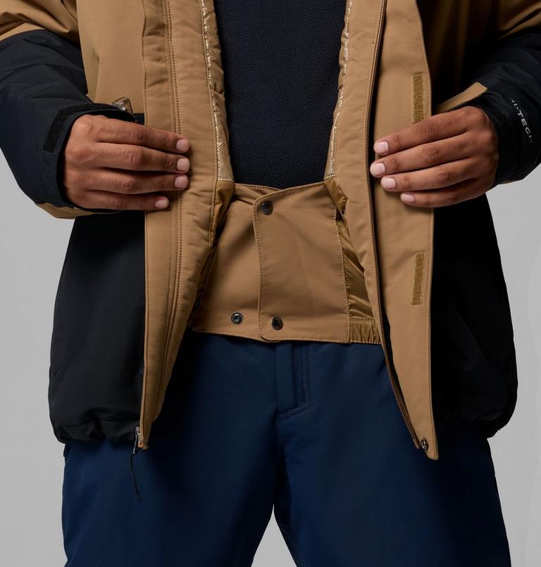 Men's Last Tracks III Insulated Ski Jacket, Color: Delta, Black, image 6