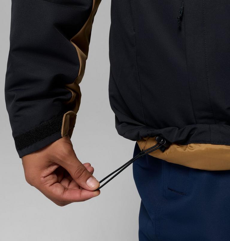 Men's Last Tracks III Insulated Ski Jacket, Color: Delta, Black, image 11