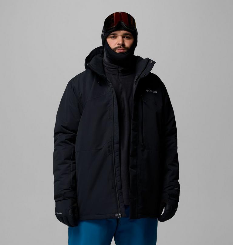 Men's Last Tracks III Insulated Ski Jacket - Extended Size, Color: Black, image 5