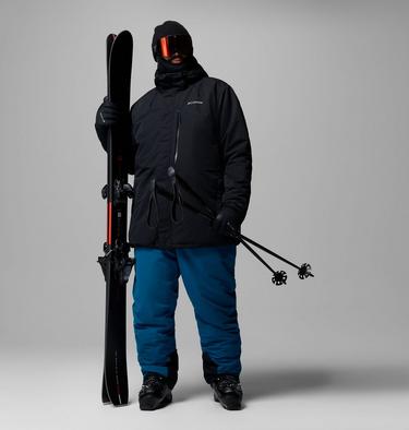 Men's Last Tracks III Insulated Ski Jacket - Extended Size, Color: Black, image 2