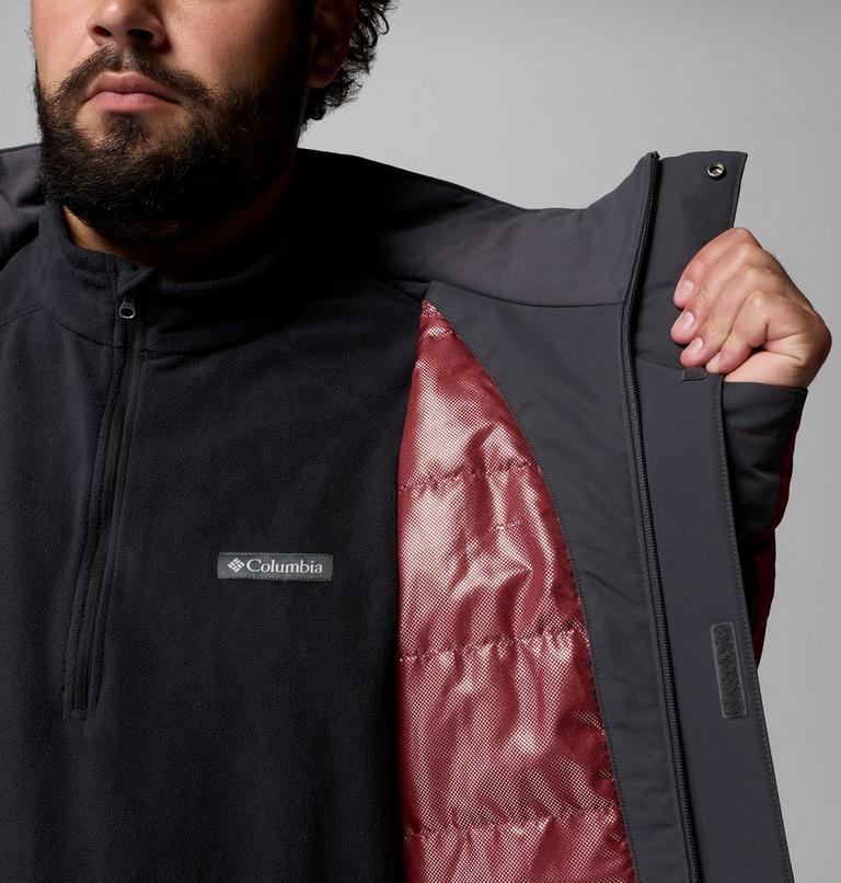 Veste de Ski Isol&eacute;e Last Tracks III Homme &ndash; Grande Taille, Color: Shark, Red Oxide, image 6
