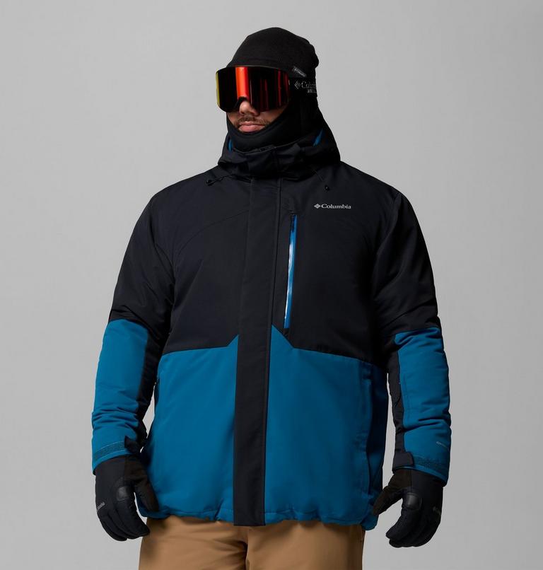 Veste de Ski Isol&eacute;e Last Tracks III Homme &ndash; Grande Taille, Color: Black, Phoenix Blue, image 1