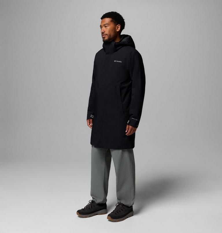 Men's Street Heights Waterproof Insulated Car Coat, Color: Black, image 4