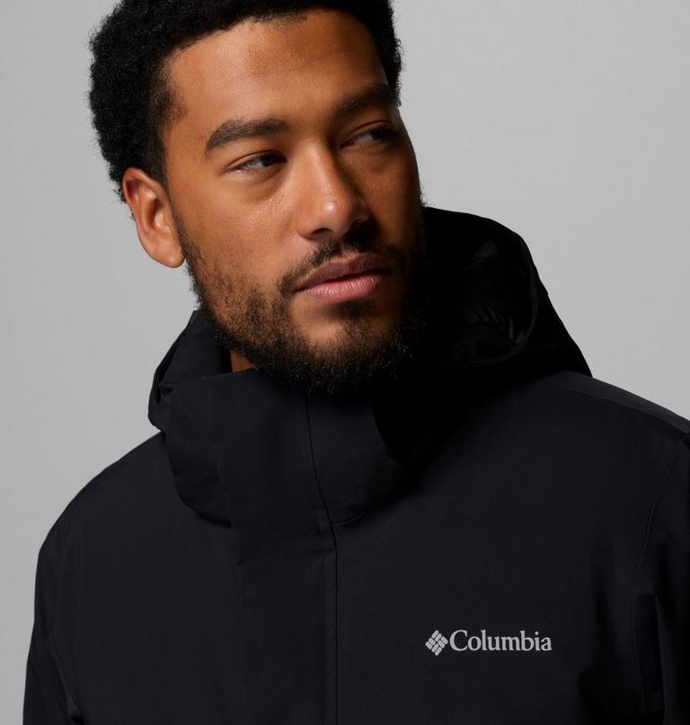 Men's Street Heights Waterproof Insulated Car Coat, Color: Black, image 7