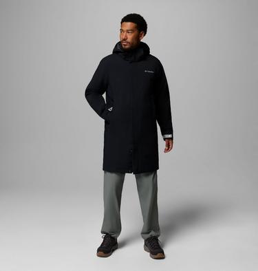 Men's Street Heights Waterproof Insulated Car Coat, Color: Black, image 4