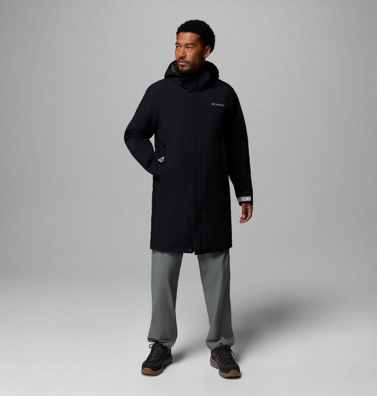 Men's Street Heights Waterproof Insulated Car Coat, Color: Black, image 2