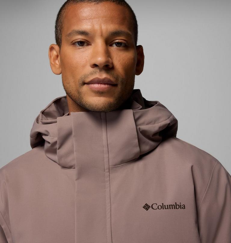 Men's Street Heights Waterproof Insulated Car Coat, Color: Iron, image 7