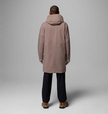 Men's Street Heights Waterproof Insulated Car Coat, Color: Iron, image 3
